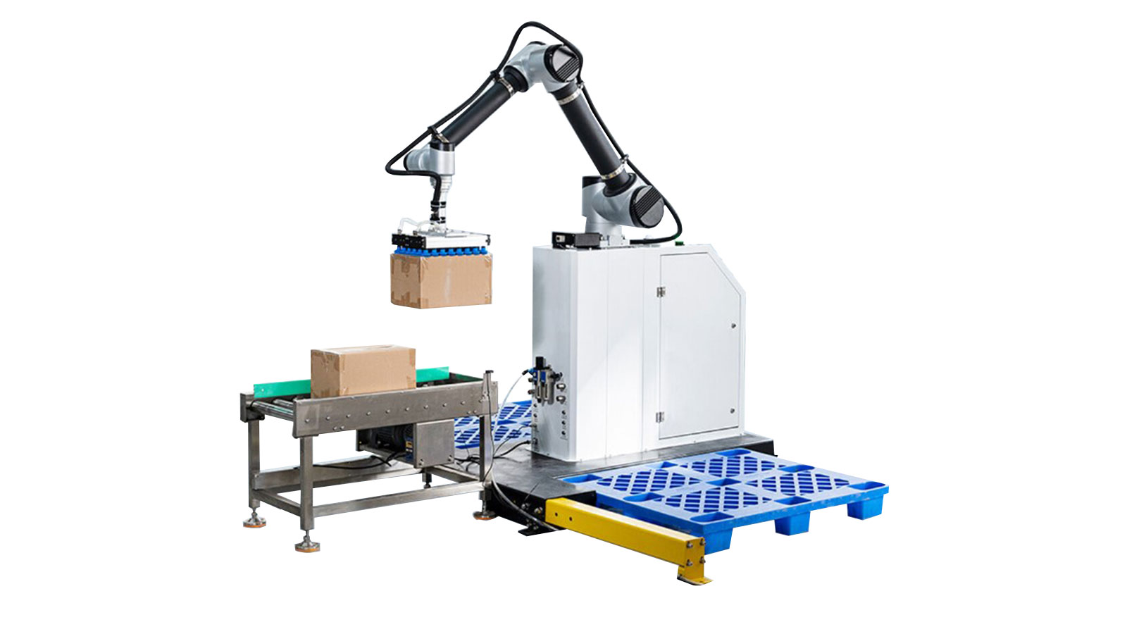 Robotic palletizing machine
